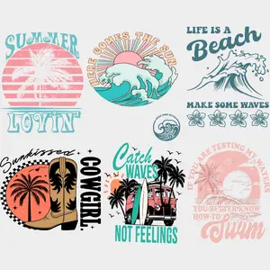 Summer Lovin - 30x24 - PREMADE GANG SHEET