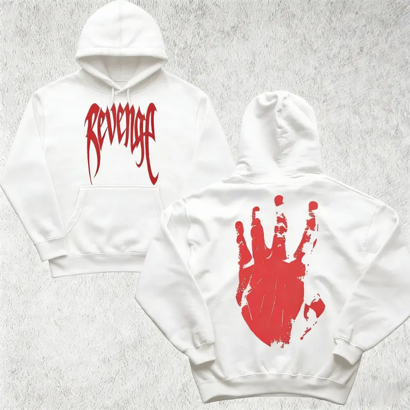 🎵 🎤 Xxxtentacion Revenge Hoodie, Vintage Rapper Xxxtentacion Hoodie, Unisex Xxxtentacion Sweatshirt, Y2K Album Clothing Tee, Gift For Him, Menswear's Top