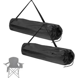 2 Pack Camping Folding Chair Replacement Carry Bag – Fits , Camp Covers for Portable & Lawn Folding Chairs, Durable, Tear-Resistant Storage Cover Sports Outdoor Gear Bag(Chair Not Included)