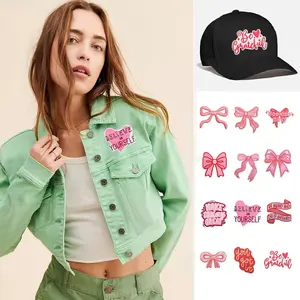 12 Pcs Embroidered Patches, Cute Decorative Fabric Patches, DIY Clothing Repair Accessories, Sewable Appliques, Fashion Embroidered Decorative Stickers. Perfect for jackets, jeans, bags and hats. Dual purpose for clothing decoration and hole mending, esse