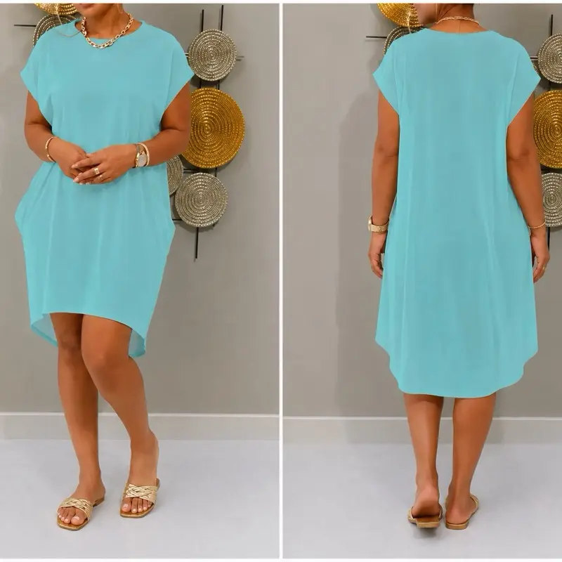 The Aqua Escape Casual Beach Dress