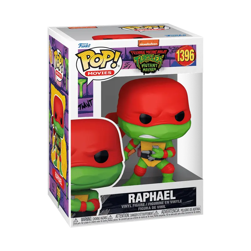 Funko Pop! Teenage Mutant Ninja Turtles - Raphael (Mutant Mayhem) #1396  Collectible Pop Vinyl Figure