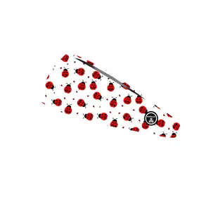 RAVEbandz The Pro - Wide Stretch Headband (Ladybugs)