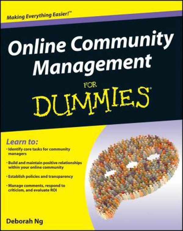 USED-Online Community Management for Dummies by Deborah Ng (Paperback)