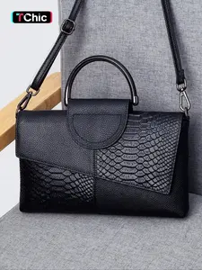 Elegant Ombre Crossbody Shoulder Bag, High-Quality All-Season Women's Fashion Accessory, Casual Large Capacity Handbag for Parties & Work, Elegant Commuter Bag, Trendy Commuter Bag