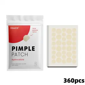 360 PCS, Day & Night Use Invisible Pimple Patches, Waterproof Hydrocolloid Spot Covers, Disposable Gentle Blemish Stickers for Teenagers & Makeup Wear