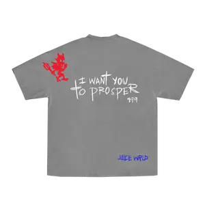 Juice Wrld x The Weeknd Prosper Tee Grey (men) by StockX