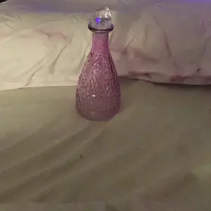 Mermaid Pink glass bottle Decor or Housewarming