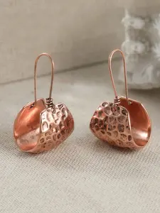 Vintage Simple Hammer Patterned Irregular Pendant Earrings, Women's Handmade Accessories Suitable for Parties and Gatherings, Ideal Gifts for Friends