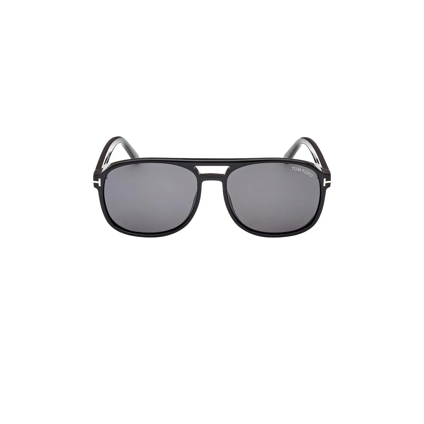 TOM FORD Rosco Sunglasses in Shiny Black, Eco, & Smoke TOM FORD Rosco Sunglasses in Shiny Black, Eco, & Smoke