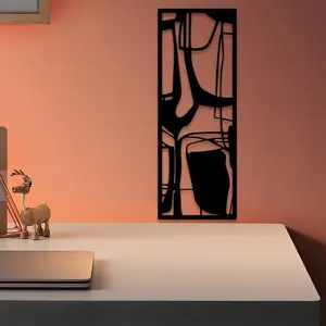 1pc Ice Cube Metal Wall Art, Ice Cube Statue Mural, Perfect for Living Room Wall, Modern Decor, Ideal Gift for Minimalists, Rust-Proof Metal