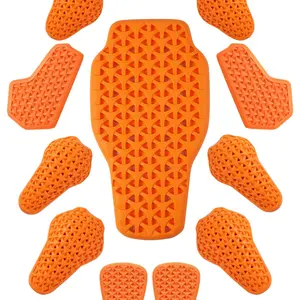 WOSAWE Motorcycle Protective Pads Sets CE Approved Motocross Jacket Insert Armor Equipment Replacement