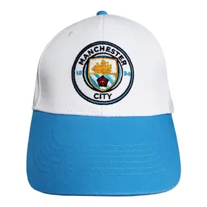 Fan Ink Officially Licensed 2-Tone Adjustable Soccer Hat with Authentic Crest Bold Design Comfortable Fit Durable for All Seasons Perfect Gift for Fans