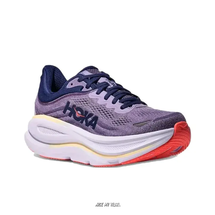 Unisex Light Purple Road Running Sneakers, Ultra Cushioned Foam Midsole, Breathable Knit Mesh Upper, For Daily Jogging & Long Distance Training
