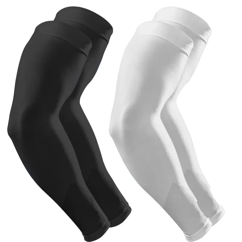 Ice Silk Compression Arm Sleeves with UPF 50+ UV Protection for Golf, Driving, Construction – Quick-Dry & Breathable arm sleeves aau
