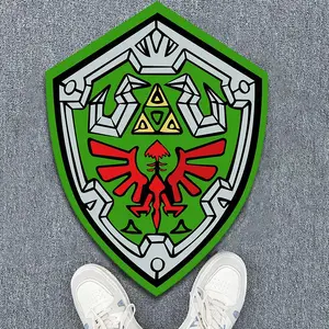 Creative Cartoon Pattern Carpet, 1 Count Soft Comfortable Floor Mat, Decorative Area Rug for Home Living Room Bedroom Dormitory Hotel