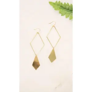 Diamond Drop Earrings