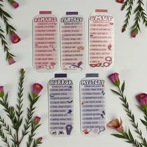 Magnetic Bookmarks – Cute & Trendy Bookmarks with Holographic Film & Magnetic Grip for Book Lovers