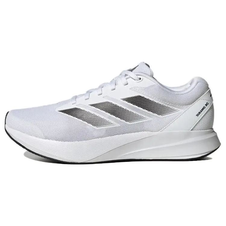 Adidas Duramo Rc White Black' Cushioned Breathable Low Top Running Shoes Unisex ID2702