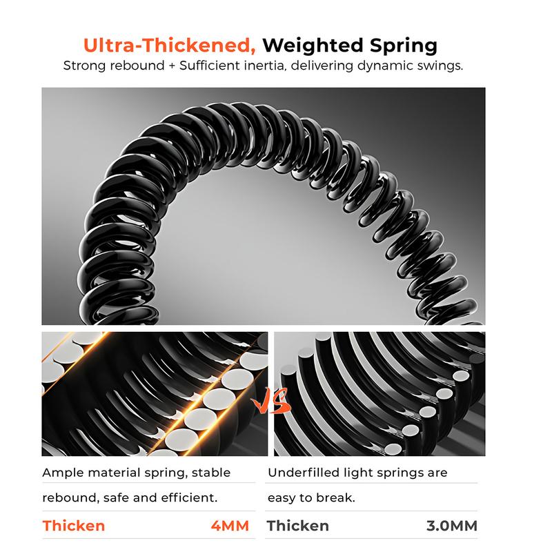 AerVital 2026 New Cordless Battle Ropes for Home Gym, Cordless Training Rope Fitness Equipment for Men & Women, No-Jump Full-Body Exercise, Weighted Workout Ropes for HIIT, Ideal for Fitness Enthusiasts Workout Equipment Training Equipment & Festival Gift