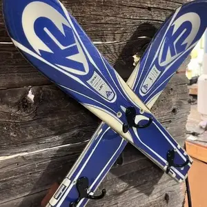Crossed Skis – 17″ Wall Mounted Ski Coat Hook (Made to Order)