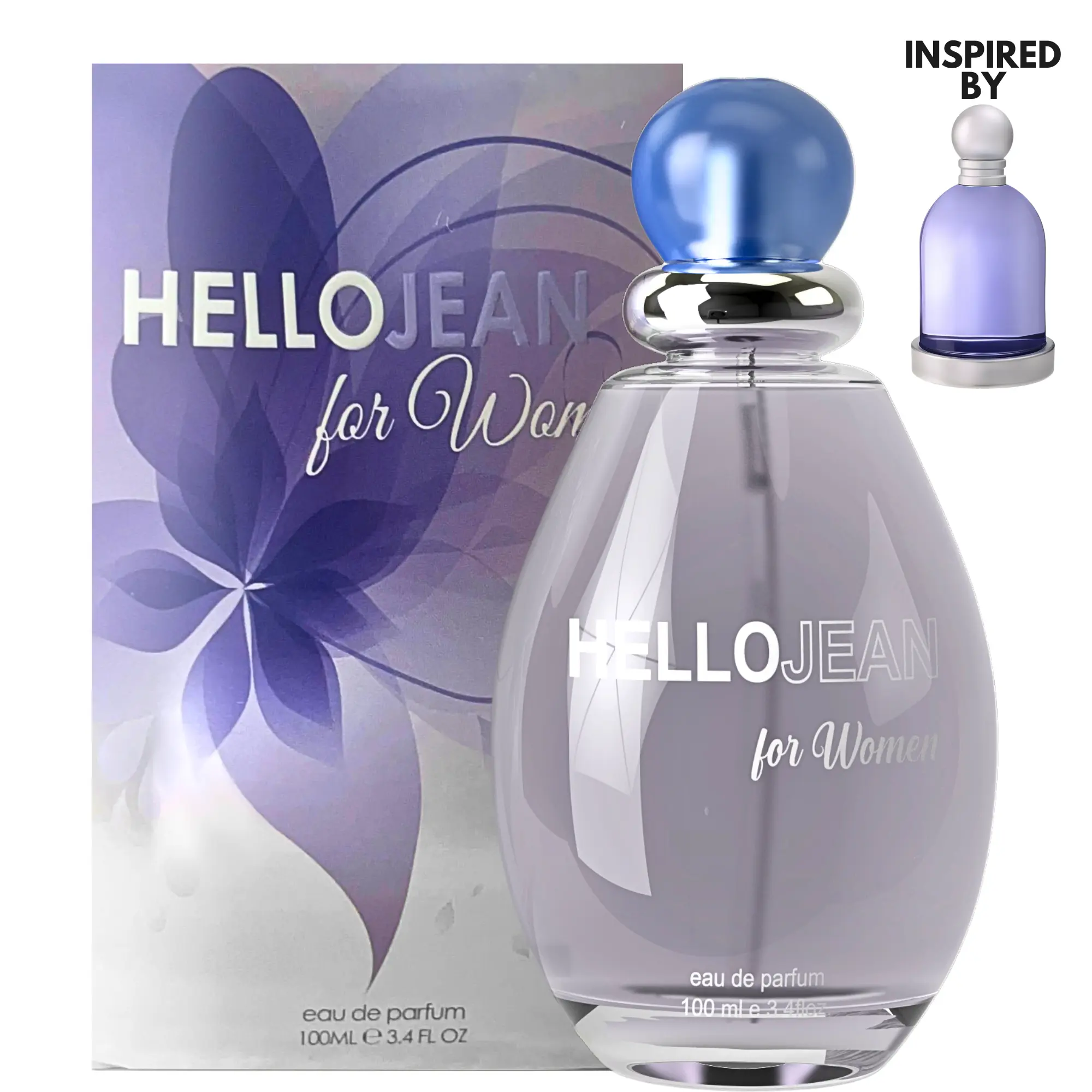 Sandora Fragrances Perfume for Women - Violet, Sea Notes, Pepper, Incense – Bold, Floral, Fresh, Mystical - Long-Lasting 100ml (3.4 fl oz)