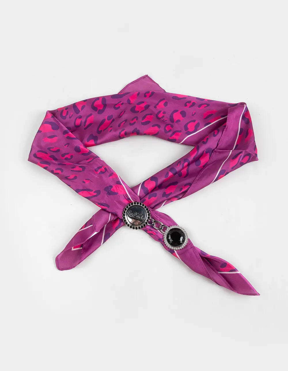 VON DUTCH Script Womens Scarf Belt, Pink