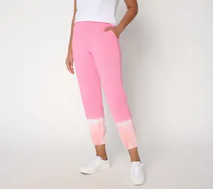Anybody Regular Cozy Knit Jersey Tye Dyew Jogger