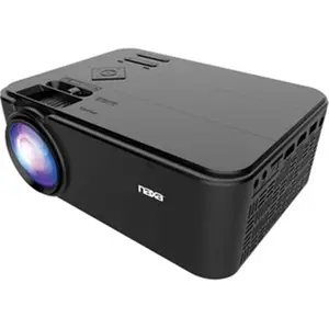 212 MAIN NAXA NVP-1000 LCD Home Projector - Black, 800x480 Native WVGA Resolution, Front Projection, 1080p Support, 20000-Hour Normal Mode LED Lamp, HDMI Input, HD Projectors