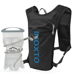 Inoxto Lightweight Hydration Backpack, Running Backpack with 1.5L Water Bag, Suitable for Cycling and Hiking, Unisex