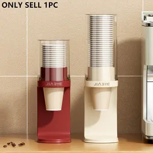 Desktop Paper Cup Organizer | Countertop Design Disposable Cup Holder, Coffee Cup Dispenser and Drinking Cup Storage Rack for Home, Office and Beverage Station