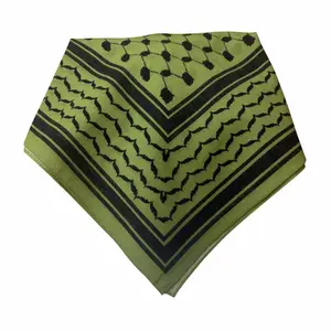Olive Shadow Keffiyeh Bandana