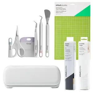 Cricut Joy Xtra Smart Cutting Machine – Everything Bundle with Vinyl, Tools & Cricut Access
