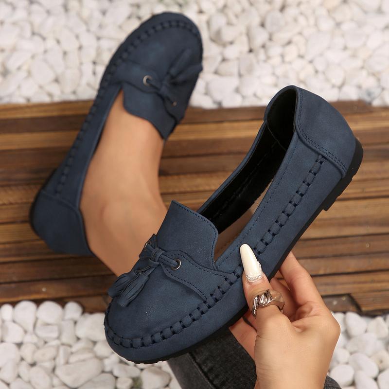Loafers for Women Slip On Flats Comfortable Business Dressy Casual Non Slip Work Walking Office Loafers Shoes Suitable for All Seasons