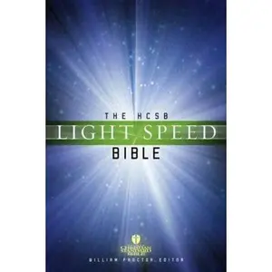 USED-The HCSB Light Speed Bible by Holman Bibles, Holman Bibles (Paperback)
