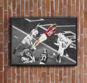 Fernando Mendoza Touchdown One Of The Hardest Moment In College Football History National Champions 2025 Poster