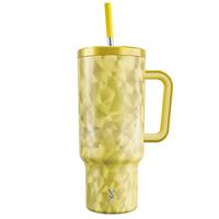 Golden feather pattern