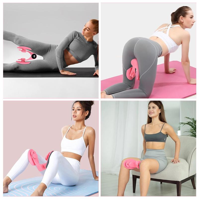 360 Degree Adjustable Pelvic Floor Muscle Recovery Trainer Thigh Stretch Leg Exerciser Glute Toner Portable Strength Training Accessories for All Fitness Levels Home Kegel pilates mat Upgraded Master
