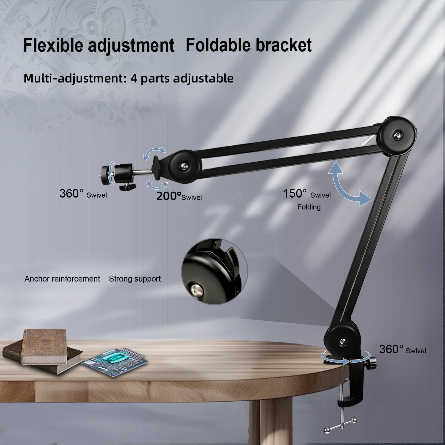 4K Electronic Digital Microscope For Soldering HDMI USB imx678 Sensor Industrial Camera With Software 150x Lens Folding Bracket 4K Electronic Digital Microscope For Soldering HDMI USB imx678 Sensor Industrial Camera With Software 150x Lens Folding Bracket