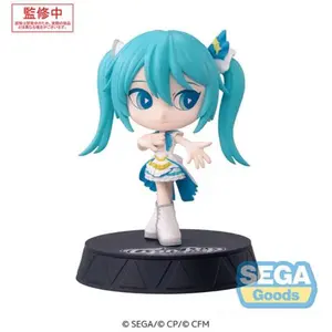 Hatsune Miku Vocaloid Tip'n'Top Colorful Stage SEGA Figure