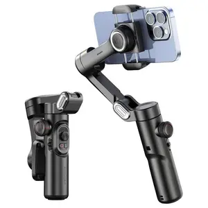 3-axis Handheld Anti-shake Balance Selfie Stick, USB Rechargeable Phone Gimbal Stabilizer, Face Tracking Anti-shake Selfie Stick for Live Streaming, Interview