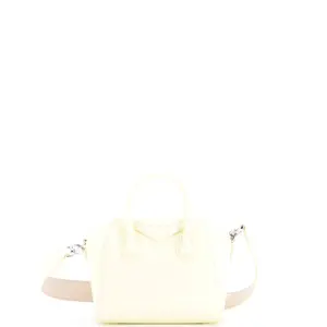 Pre-owned GIVENCHY Leather Top Handle Bags Antigona Bag Glazed Toy by Rebag
