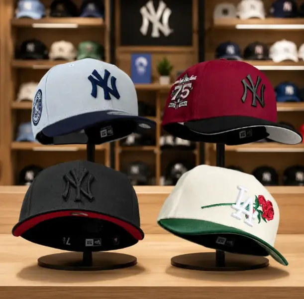 New Era MLB NY Yankees 59FIFTY Hats Premium Fitted Snapback Adjustable Baseball Hat (Size 7 1/4) Collector’s Limited Edition 2026 Urban Streetwear Gorra premium, moda urbana para hombres y mujeres, ideal para destacar tu estilo en TikTok