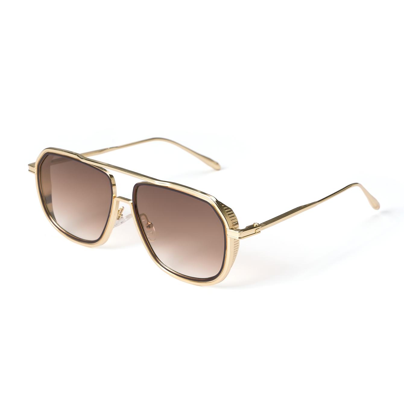 Original design, retro punk sunglasses for men and women, gradient design for UV protection and sun protection, high-end feel glasses.