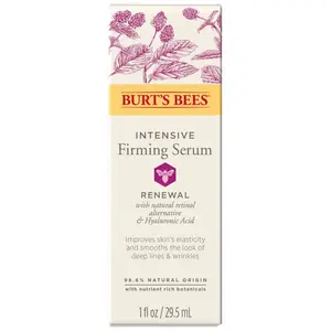 Burt’s Bees Firming Serum Skincare Skin Repair Radiance Smoothing Gentle Retinol Hyaluronic