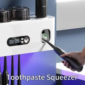 Electric Toothbrush Disinfector, UV Sterilization Holder, No Plug Needed, Ideal for Bathroom Use, Keep Your Toothbrush Clean, Uv Toothbrush Holders
