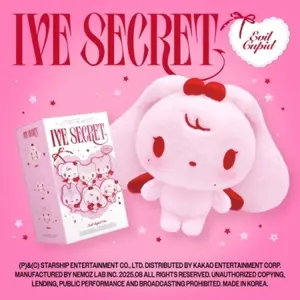 Ive - Ive Secret - Evil Cupid Version - Platform Version -incl. Evil Cupid Keyring, NFC Charm, Photocard, Evil Cupid License Card + Lyrics Paper  [DISCLESS DIGITAL] Keychain, Photos, Asia - Import