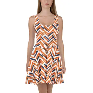 Zig Zag & Snatched Dress