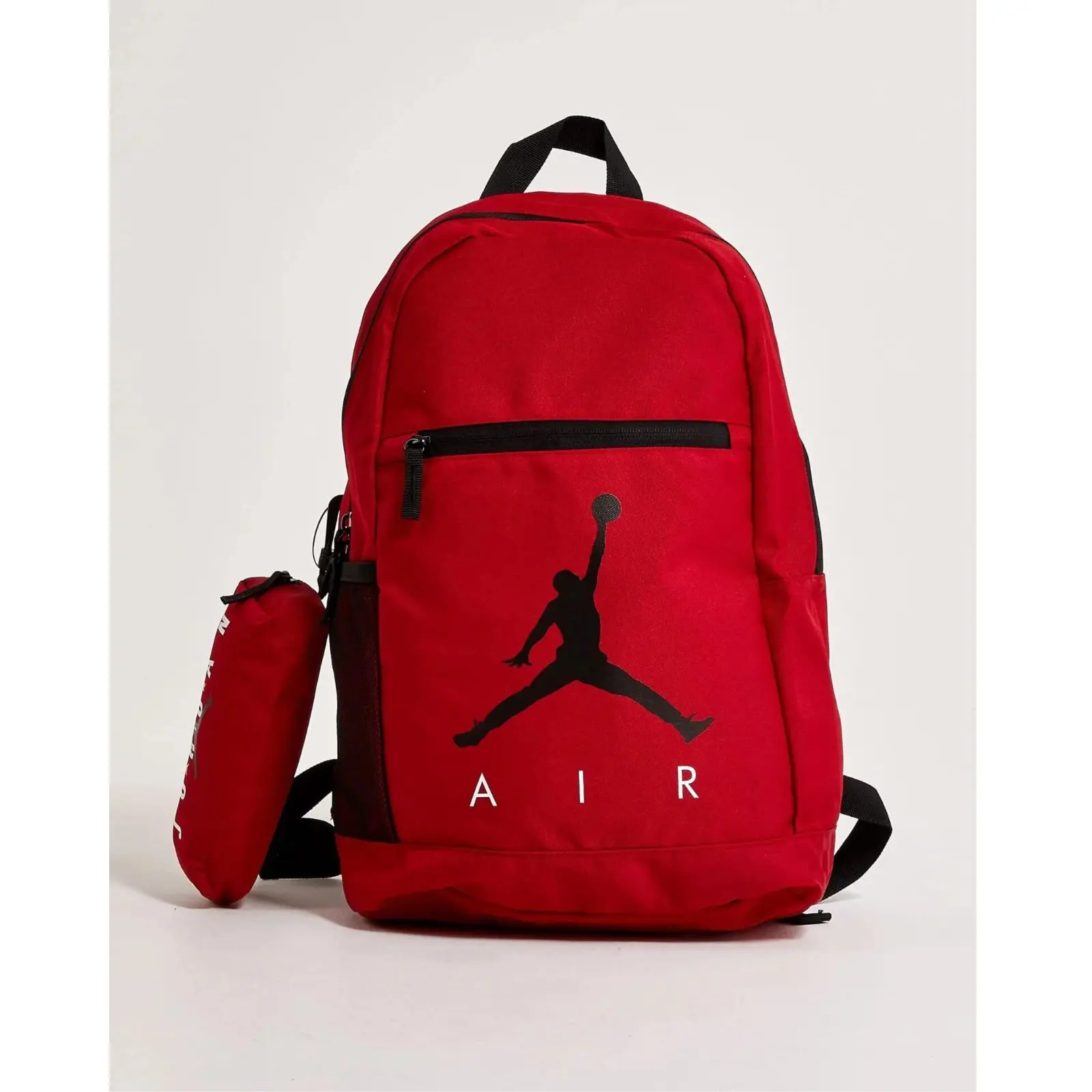 Nike AIR SCHOOL BACKPACK 9A0503-R78 Gym Red Unisex Backpack Casual Daypack Everyday School Work Travel Bag Spacious Storage Durable Carryall Streetwear Backpack Gym Red Athletic Bag