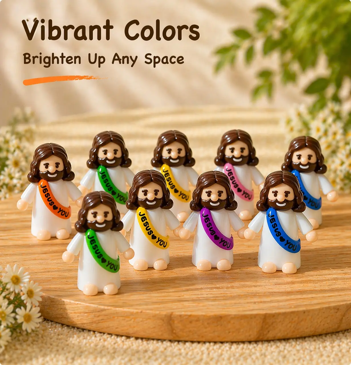 Cute Cartoon Easter Figurines Desktop Ornaments,  Mini Doll Decor Small Holiday Gifts，You'll receive exactly 30 pcs